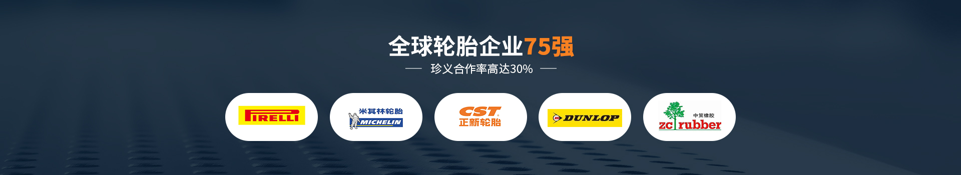 全球輪胎企業(yè)75強 珍義合作率高達30%